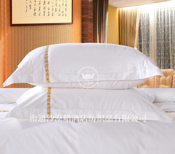 凤尾相连系列高端酒店床上用品床单被套被子布草简约北欧风详情4