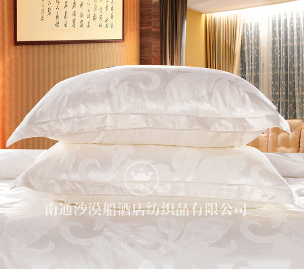 High-end hotel linen bedding: Dreamy Back to the Tang Dynasty European series jacquard luxury ice silk high-end hotel bedding, 100% mulberry silk fabric pic 3