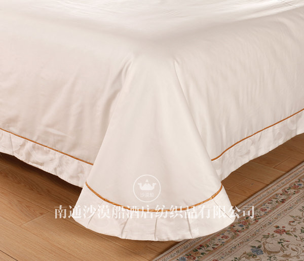 High-end hotel linen bedding: Dreamy Back to the Tang Dynasty European series jacquard luxury ice silk high-end hotel bedding, 100% mulberry silk fabric pic 6