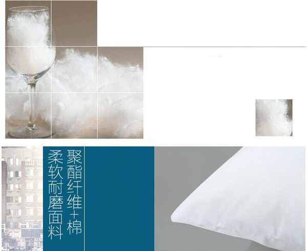 七孔枕头枕芯高端酒店布草床上用品不塌陷不变型详情2